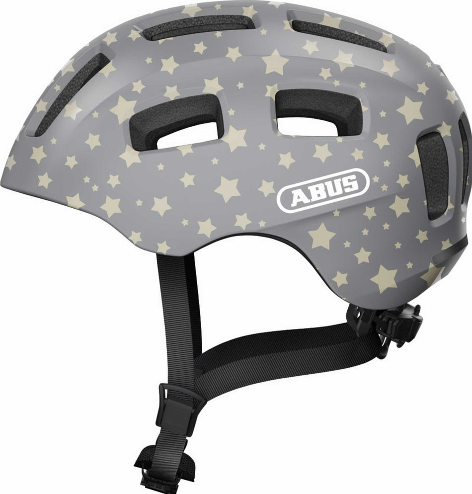 Abus Youn-I 2.0 Kinder-Helm grey star