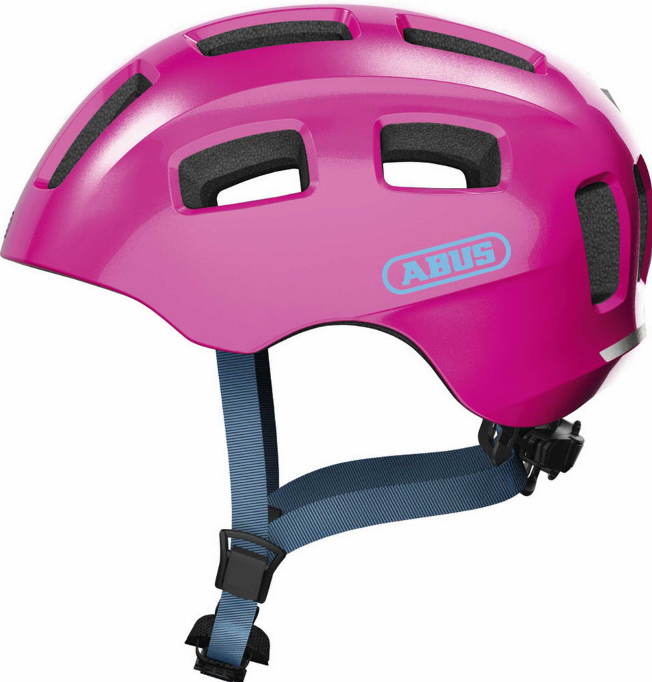 B-Ware - Abus Youn-I 2.0 Kinder-Helm sparkling pink (Gebrauchtware)