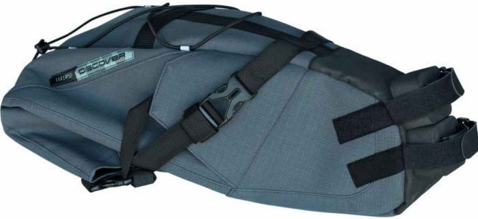 PRO Satteltasche Discover grau/schwarz 15 L