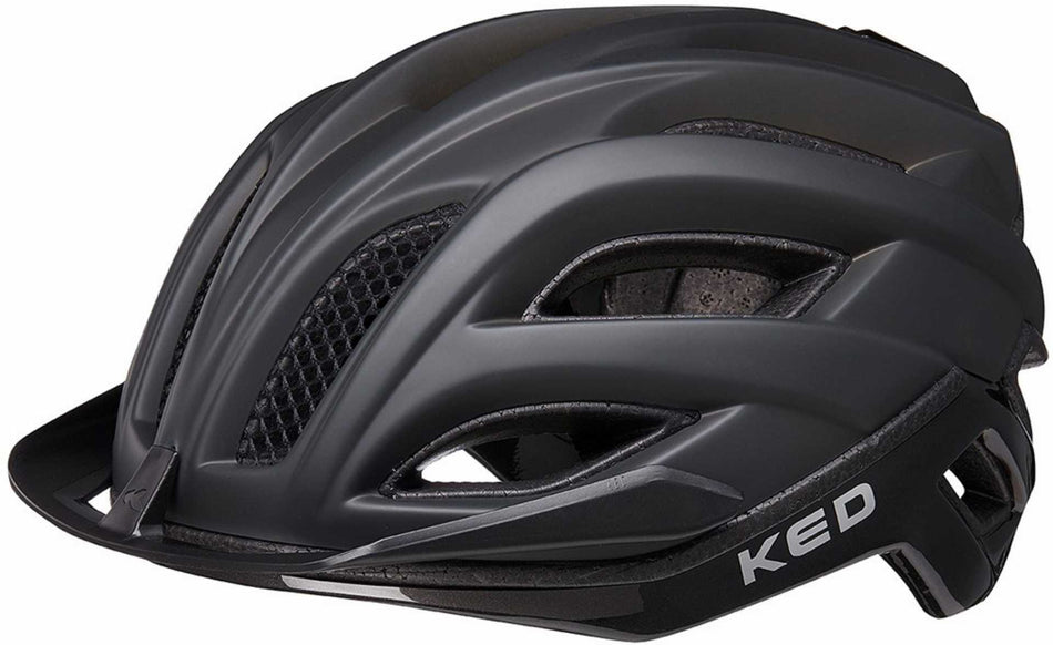 KED Champion Visor Rennrad-Helm process black matt