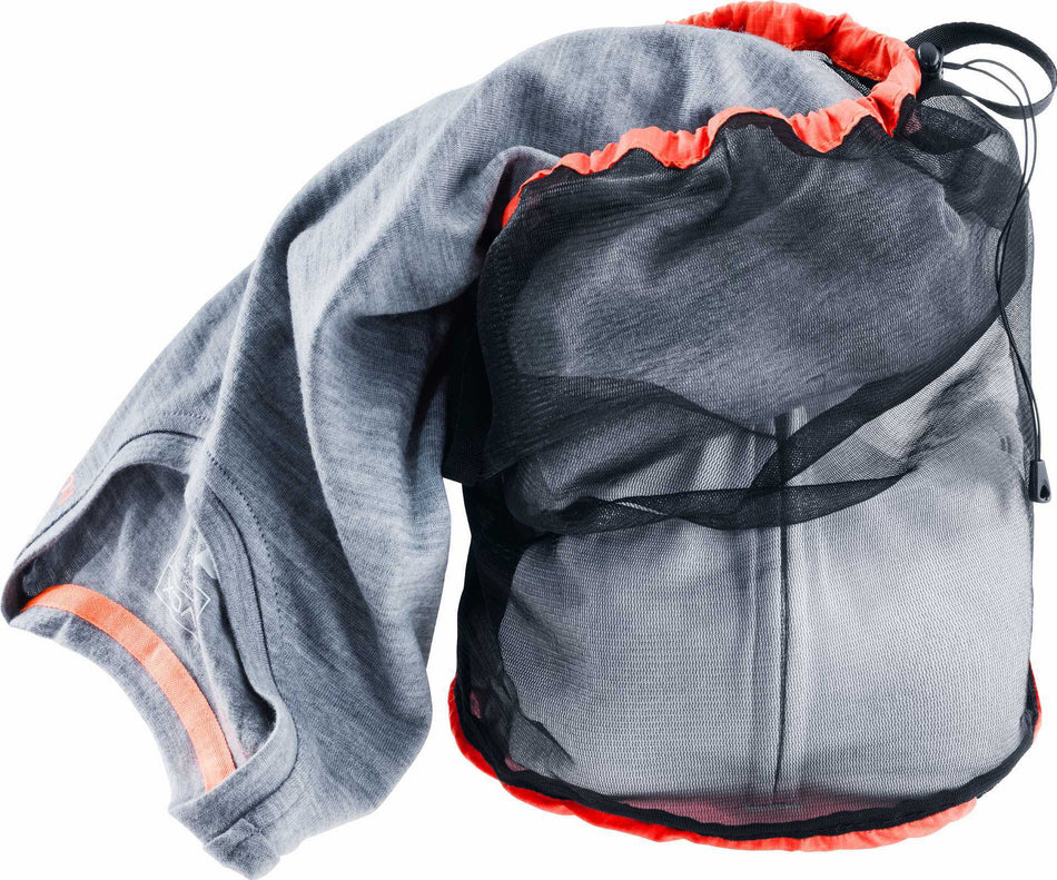 Deuter Mesh Sack Packtasche papaya-black 5 L