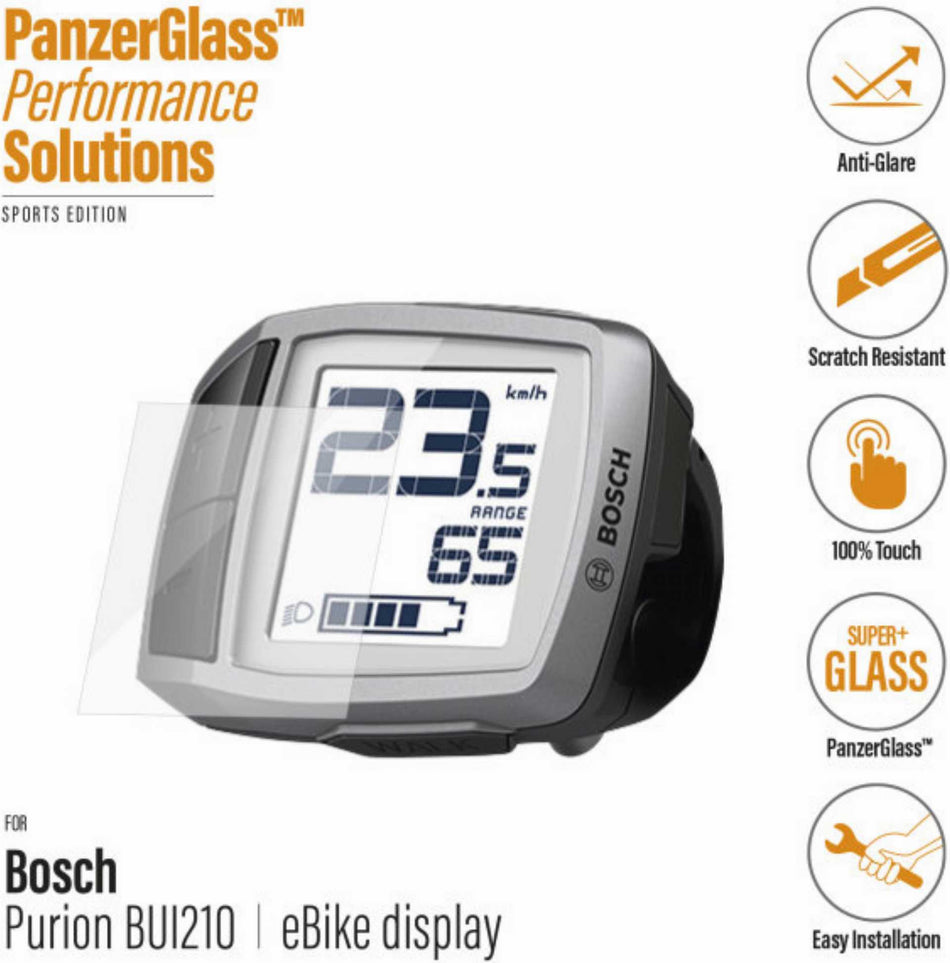 PanzerGlass E-Bike Displayschutz Bosch Purion Bui 209