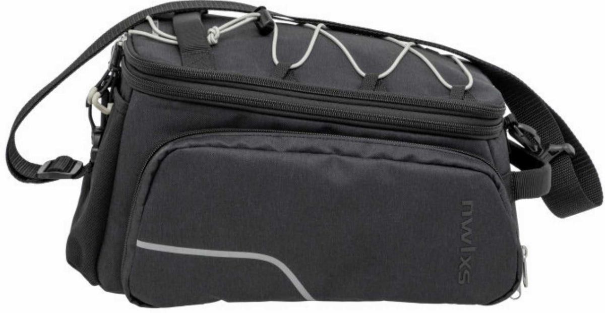 new looxs fahrradtasche racktime New Looxs Fahrradtasche Trunkbag Sports Racktime schwarz 31 L – Biketech24