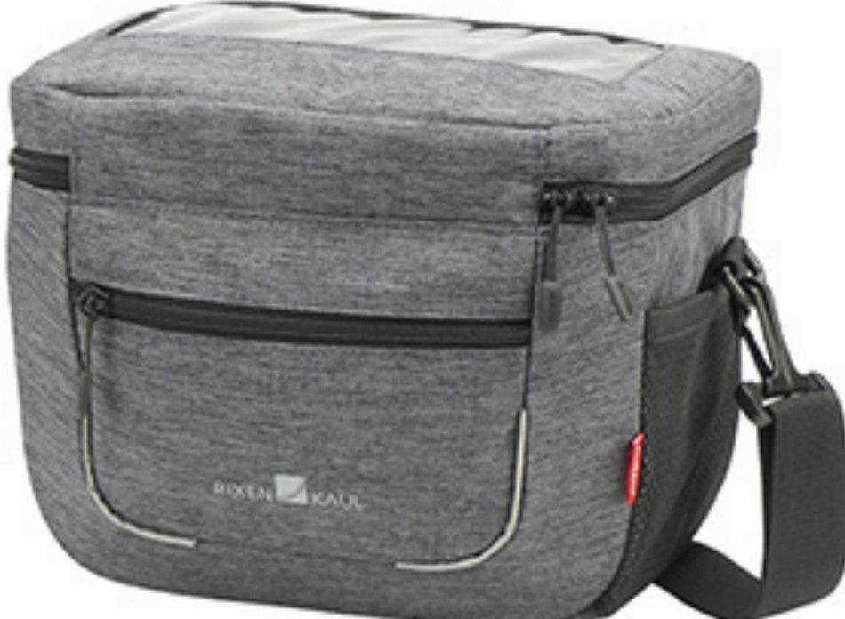 KLICKfix Aventour City Lenkertasche grau