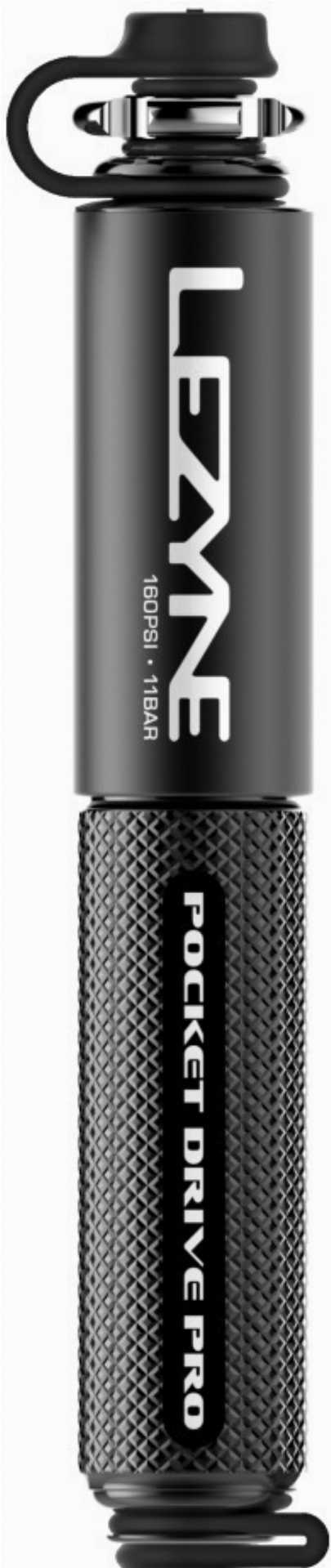 Lezyne Fahrrad Minipumpe Pocket Drive PRO mattschwarz