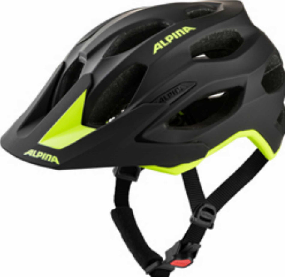 Alpina CARAPAX 2.0 black-neon yellow mattt
