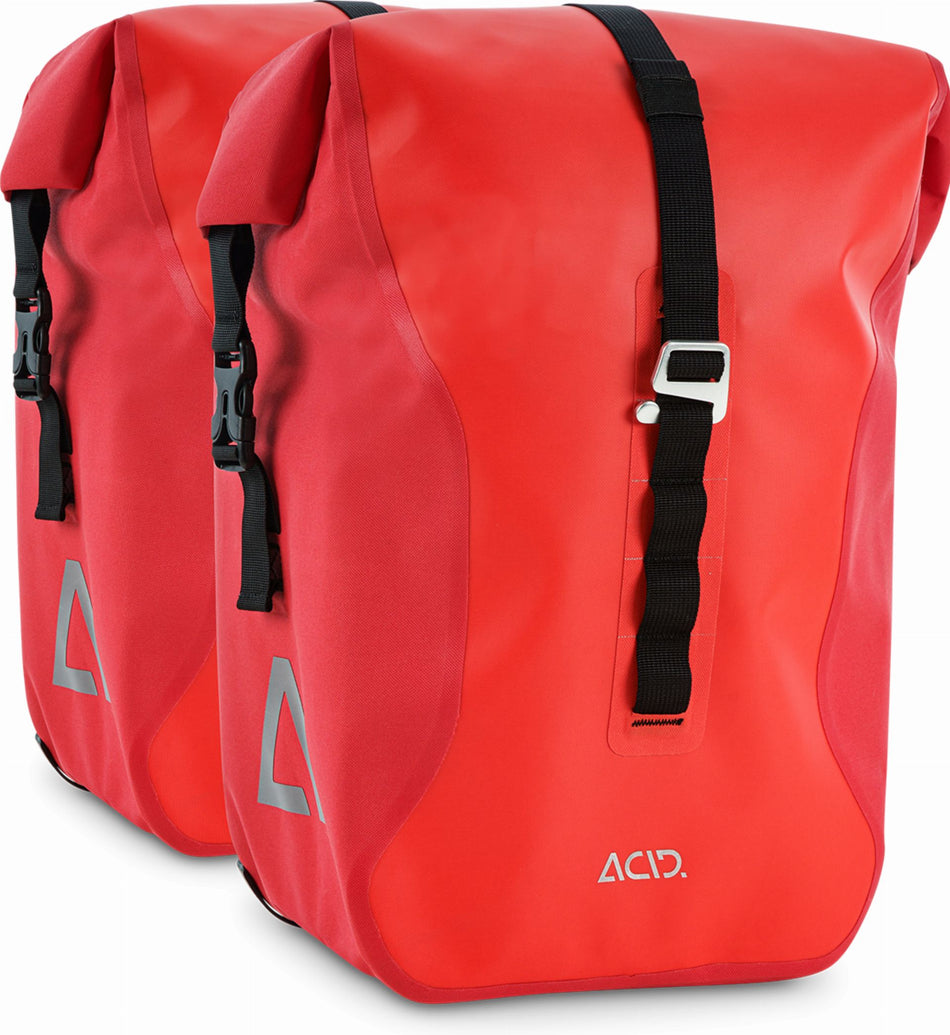 Acid Doppelpacktasche Travlr Pro flame´n´black 20 L (40 L/Paar)