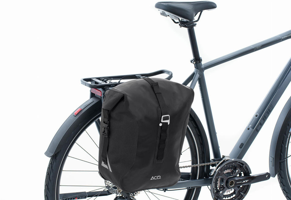 Acid Gepäckträgertasche Travlr Pro black 15 L