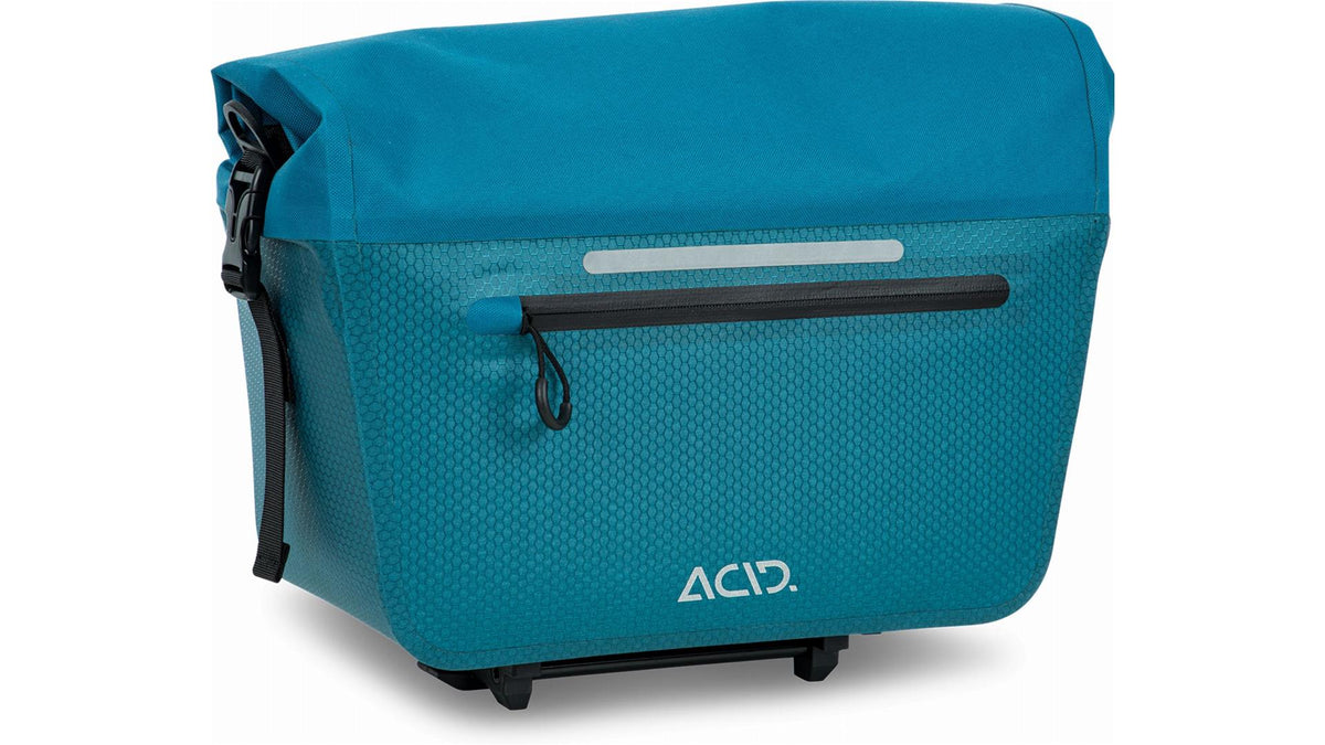 Acid Gepäckträgertasche Trunk Pro RILink dark blue´n´black 14 L – Biketech24