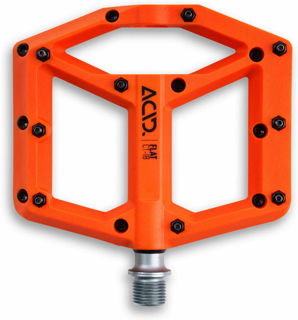 Acid Pedale FLAT C1-IB orange 115 x 100 x 19 mm