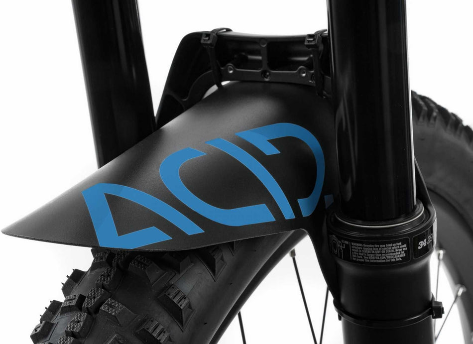 Acid Schutzblech Downhill black´n´blue 265 x 225 mm