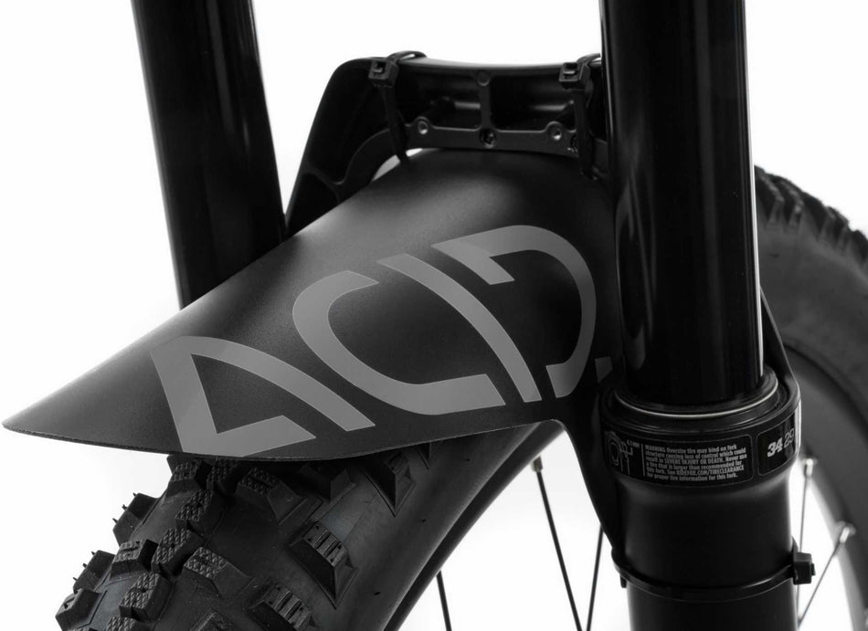 Acid Schutzblech Downhill black´n´flashgrey 265 x 225 mm