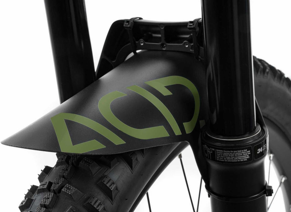 Acid Schutzblech Downhill black´n´olive 265 x 225 mm