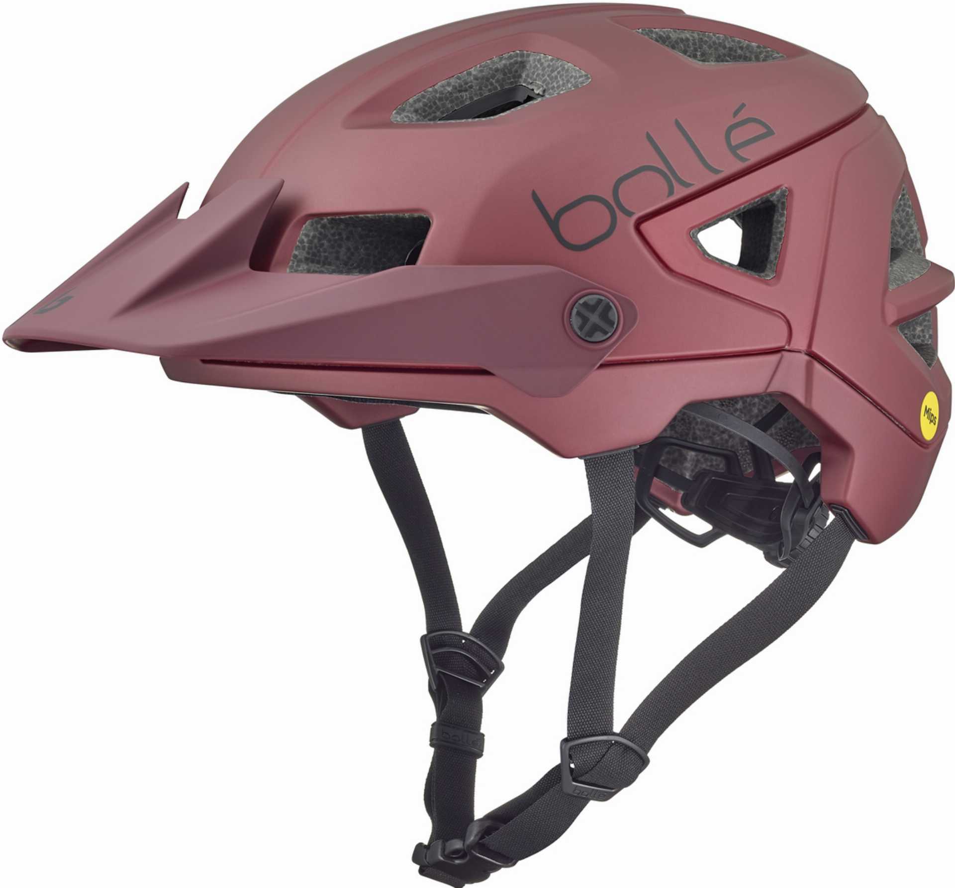 Bolle Trackdown Mips MTB-Helm garnet matte - S/52-55 cm