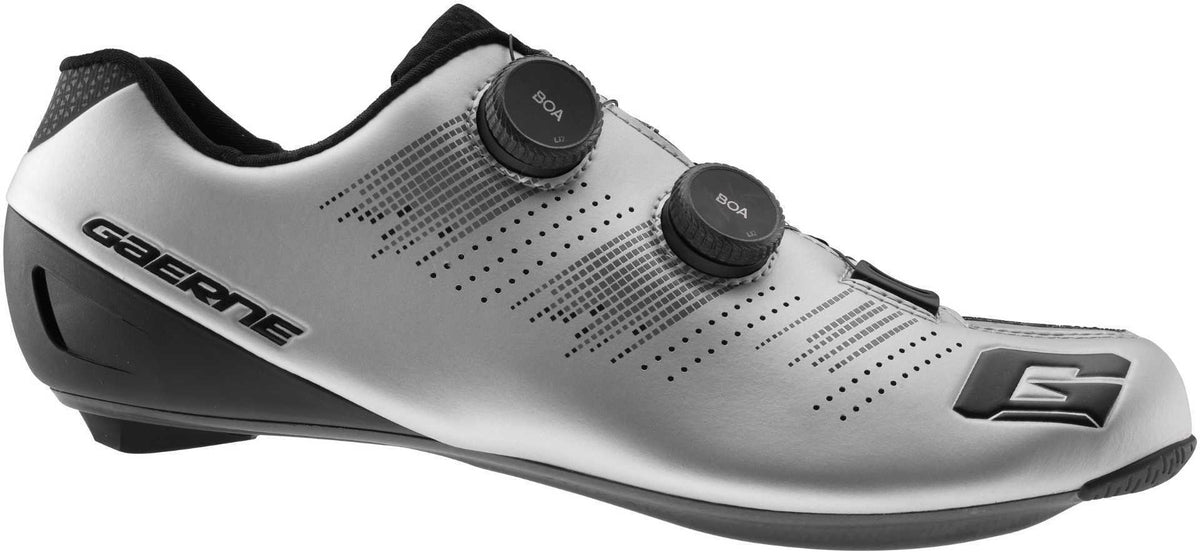fahrradschuhe gaerne Gaerne Carbon G.Chrono BOA Rennradschuhe matt silver – Biketech24