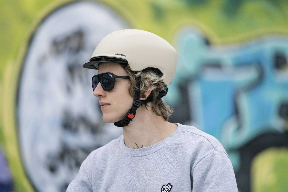 Alpina Idol Helm coffee-grey matt