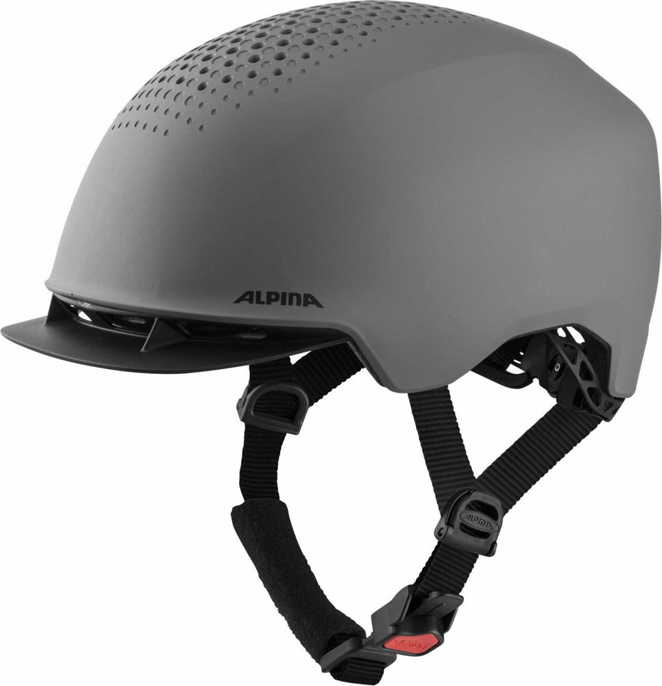 Alpina Idol Helm coffee-grey matt
