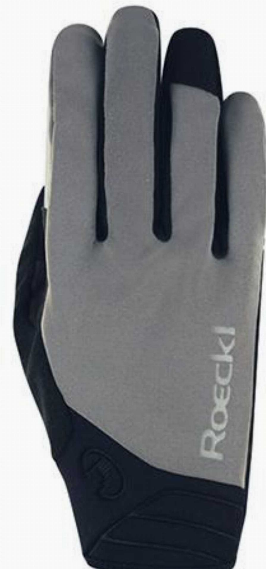 Roeckl Rotterdam Handschuhe lang silver - 6,5