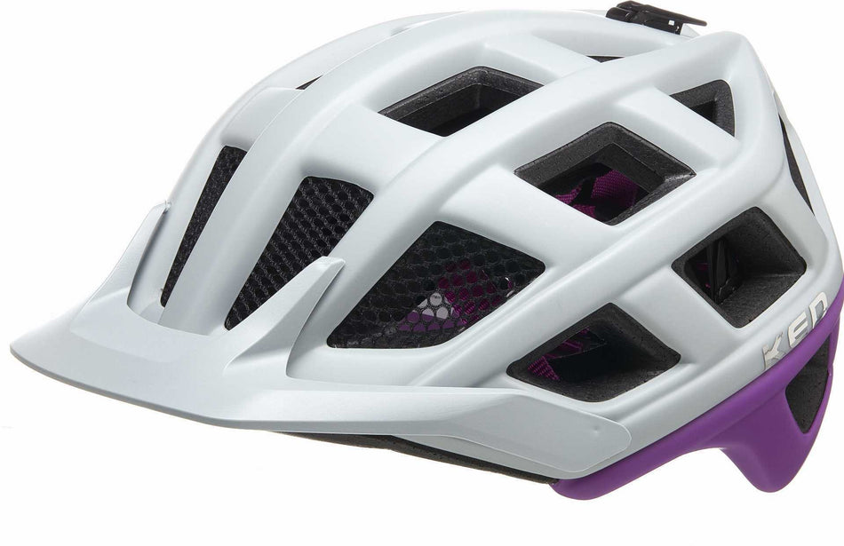 KED Crom MTB-Helm grey lilac matt