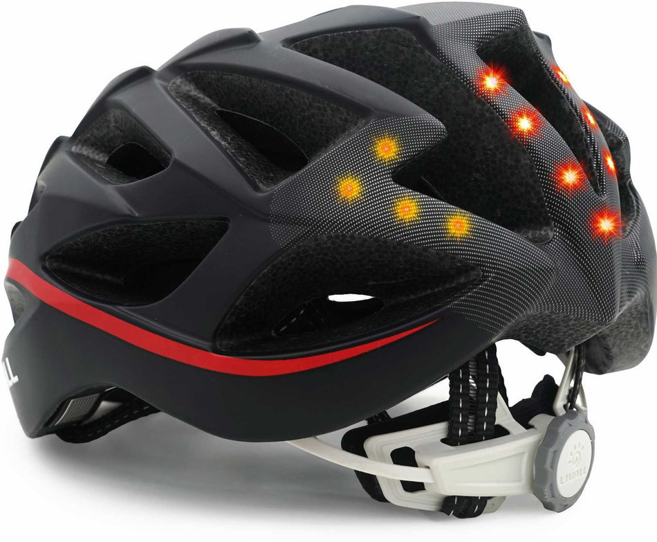 Livall BH62 NEO Helm + BR 80 Fernbedienung schwarz/rot L (55-61 cm)