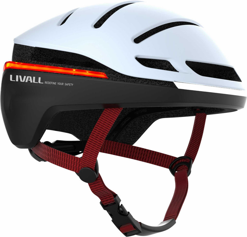 B-Ware - Livall EVO21 Helm + BR 80 Fernbedienung weiß (Gebrauchtware)