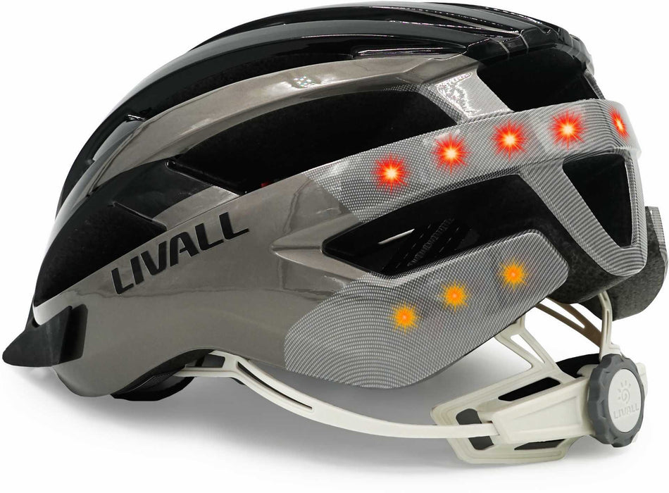 B-Ware - Livall MT1 NEO MTB-Helm + BR 80 Fernbedienung schwarz/anthrazit (Gebrauchtware)