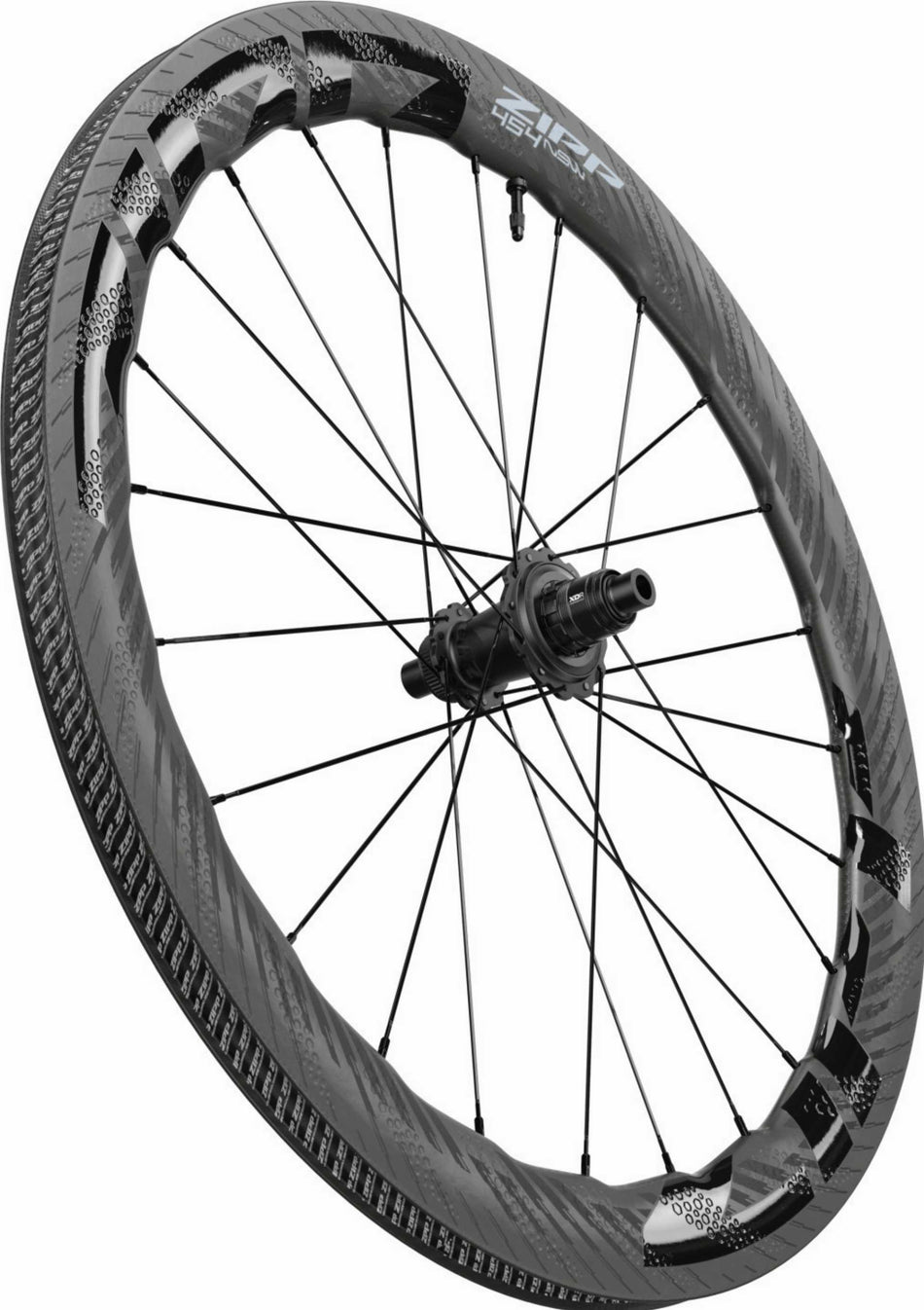 Zipp 454 NSW DISC Hinterrad 28" Tubeless Ready Disc, 24 Loch, 12x142 mm Steckachse schwarz