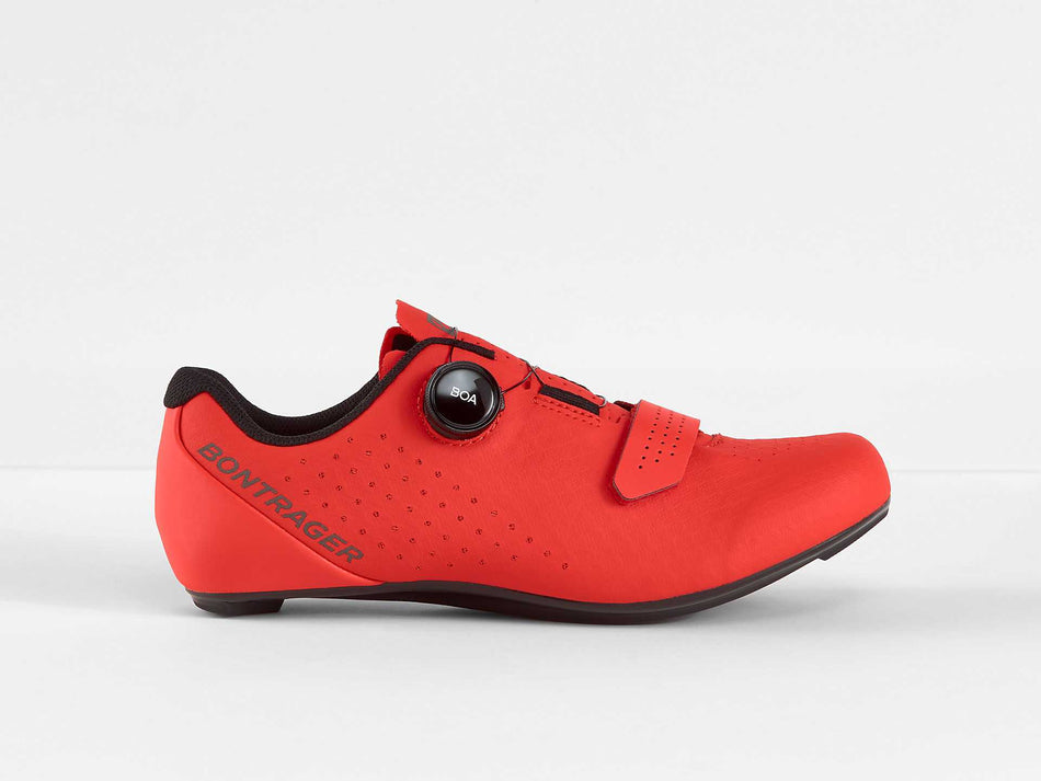 Bontrager Circuit Rennradschuhe radioactive red