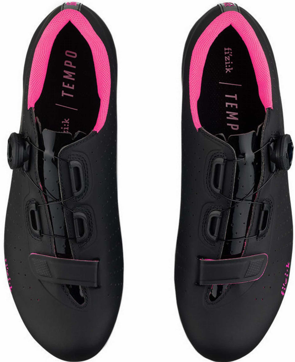 Fizik Tempo Overcurve R5 Rennradschuhe schwarz pink fluo
