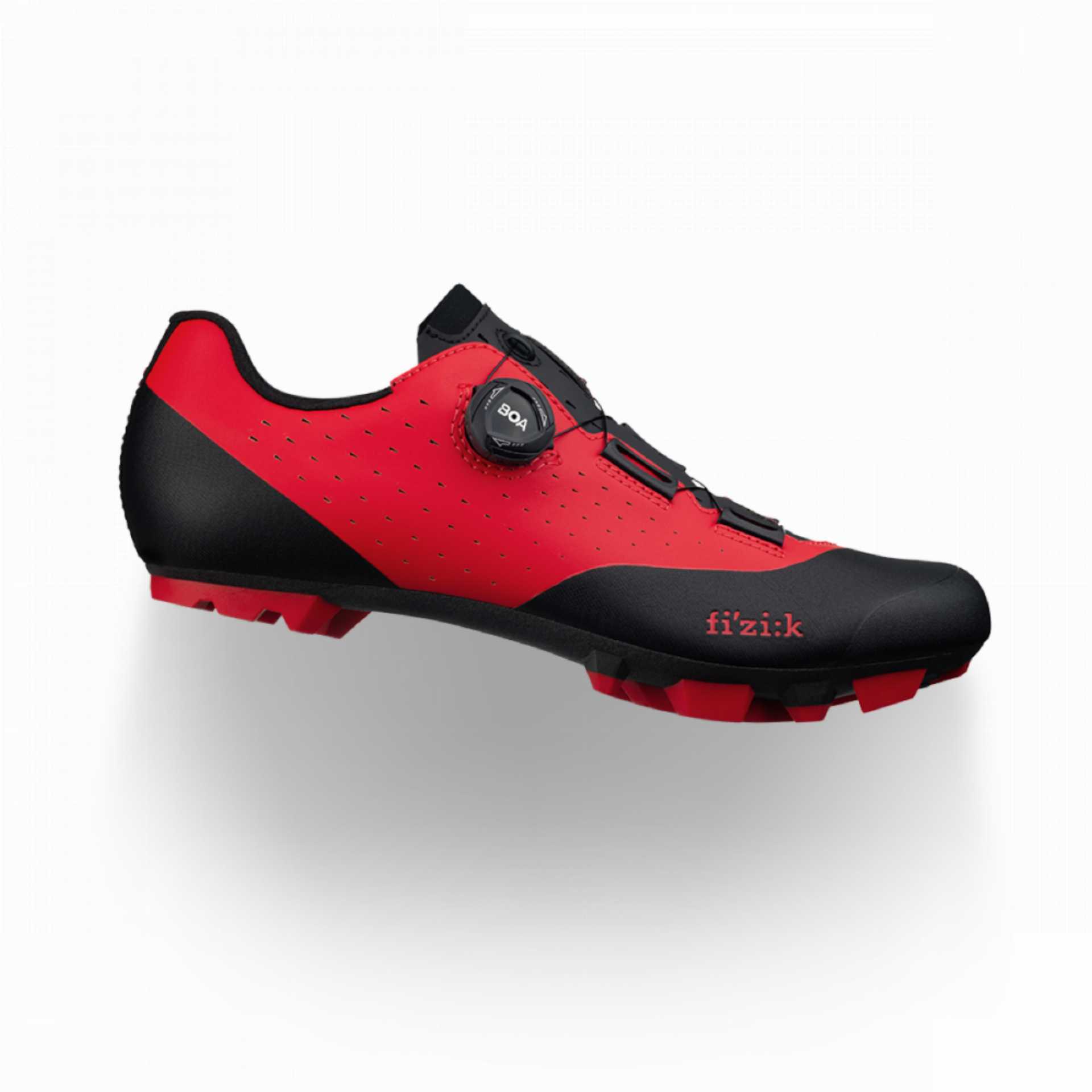 Fizik Vento Overcurve X3 MTB-Schuhe rot/schwarz - 46,5