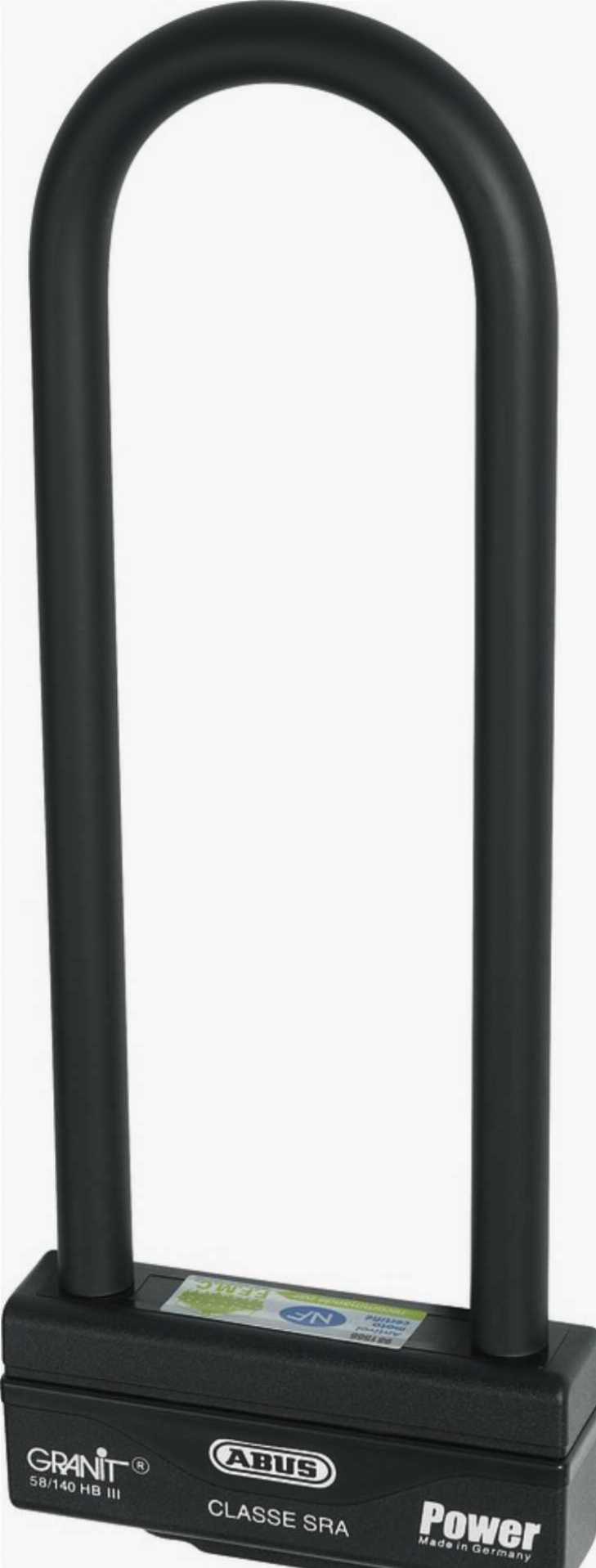 Abus Granit Power X-Plus 58/140HBIII Bügelschloss black