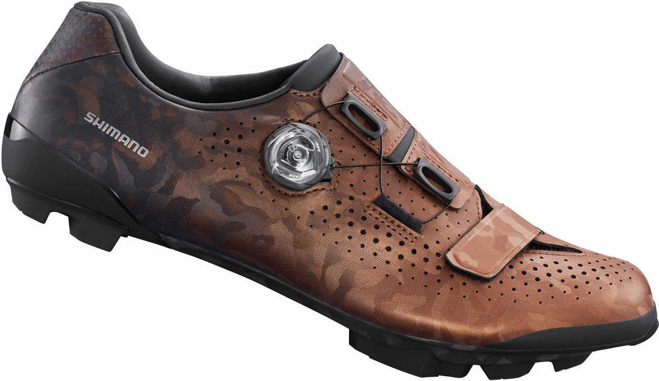 Shimano SH-RX8S SPD-SL, Boa, Klettverschluss Gravel-Schuhe bronze