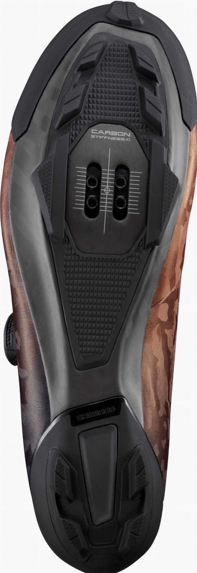 Shimano SH-RX8S SPD-SL, Boa, Klettverschluss Gravel-Schuhe bronze