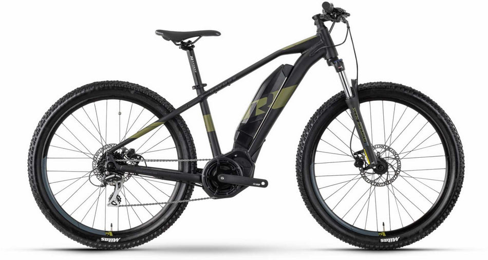 Raymon HardRay E 2.0 500 Wh E-Bike Hardtail Diamant 27,5" black/armor