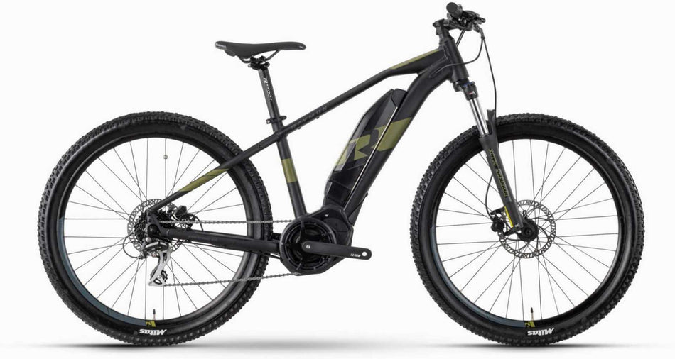 Raymon HardRay E 2.0 500 Wh E-Bike Hardtail Diamant 27,5" black/armor