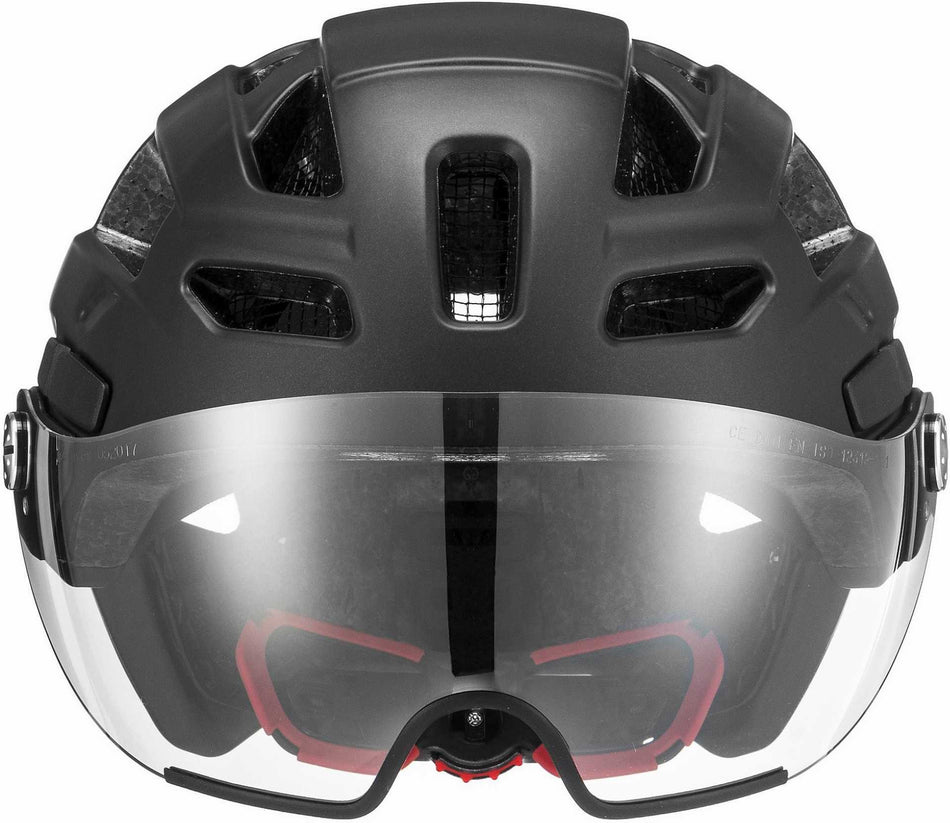 Uvex Finale Visor Helm black matt