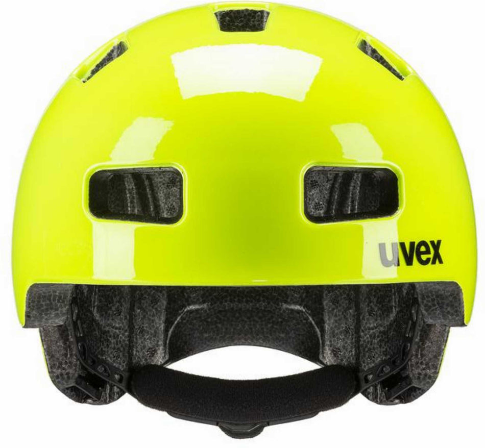Uvex HLMT 4 Kinder-Helm neon yellow