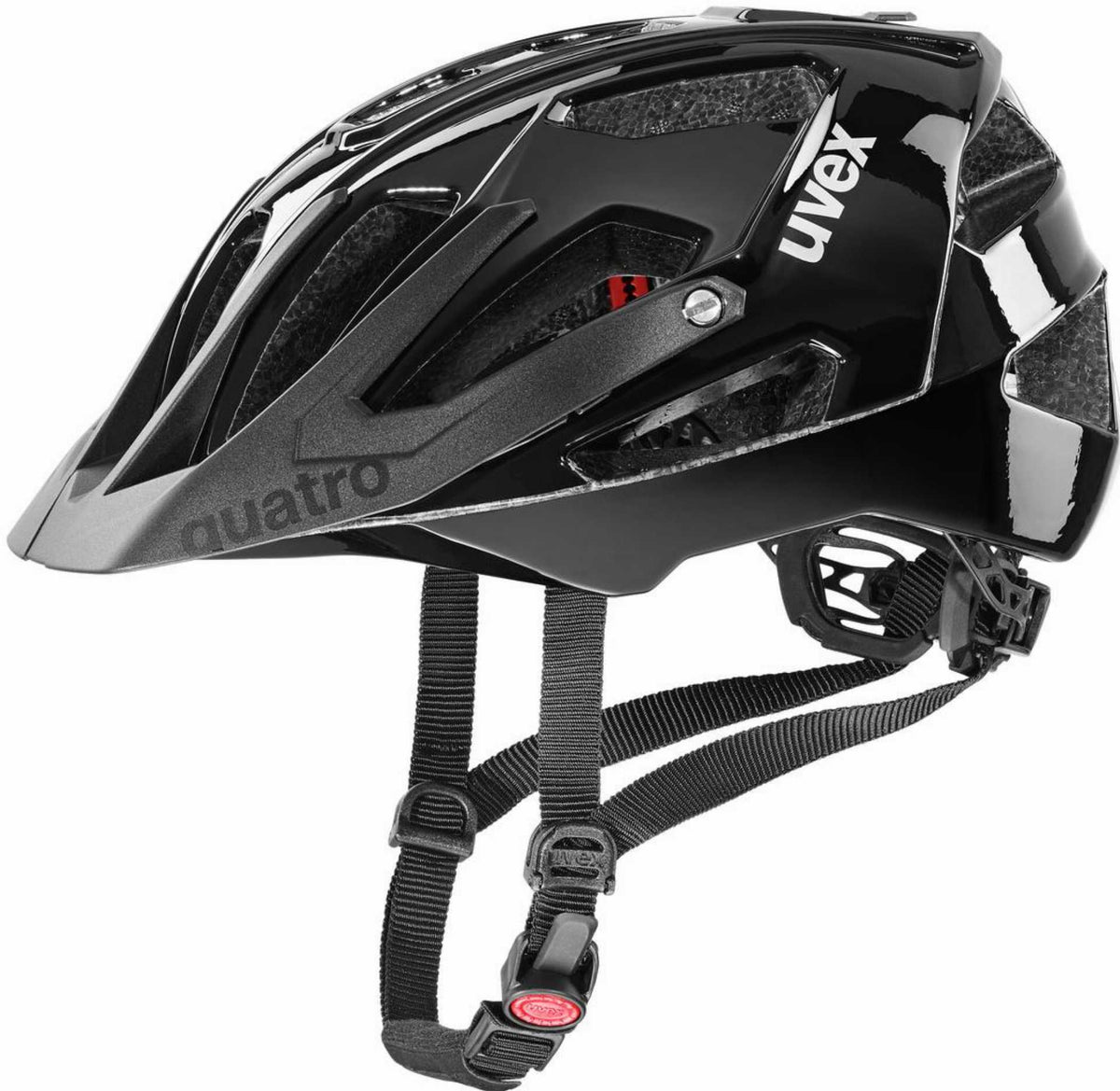 uvex mtb fahrradhelm Uvex Quatro MTB-Helm all black – Biketech24