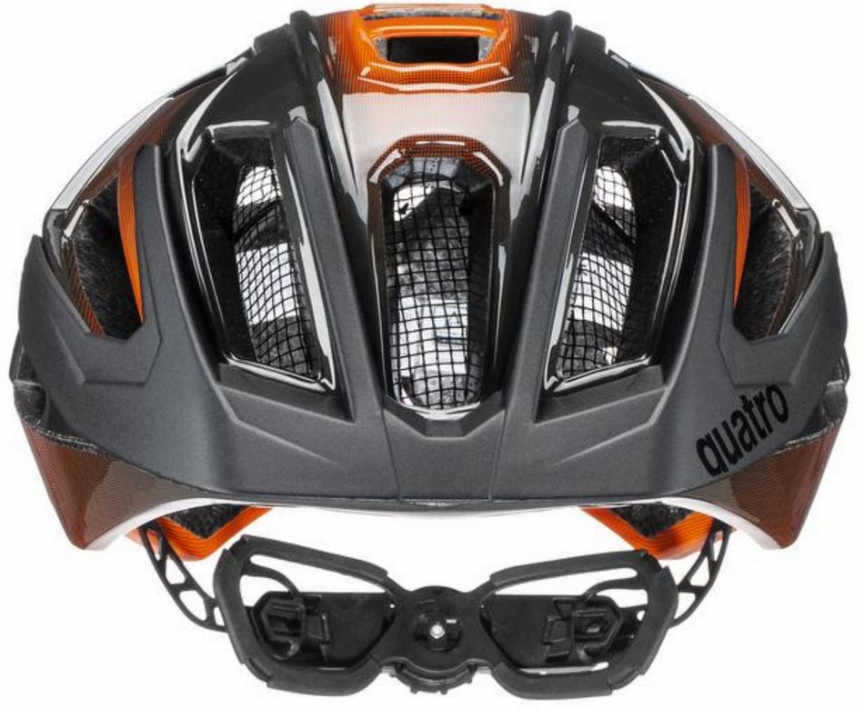 Uvex Quatro MTB-Helm titan - orange