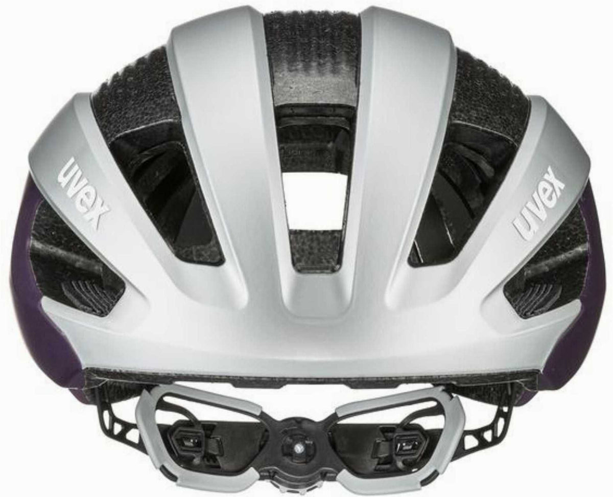 Uvex Rise CC Rennrad-Helm silver