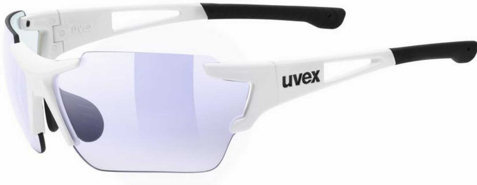 Uvex Sportstyle 803 Race V Sportbrille white/litemirror blue