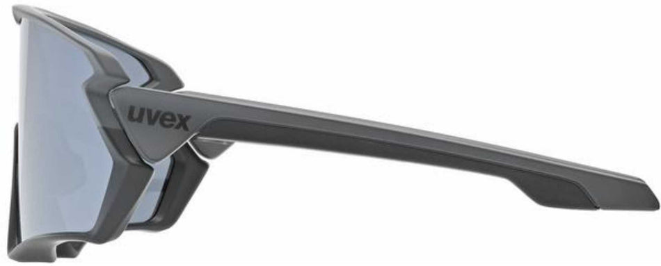 Uvex Sportstyle 231 Sportbrille black-grey matt/mirror silver