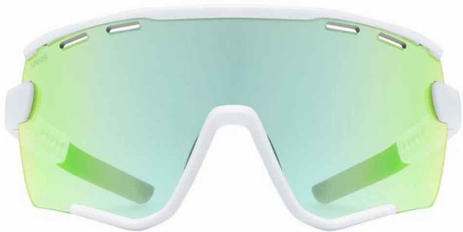 Uvex Sportstyle 236 Set Sportbrille white matt/mirror green