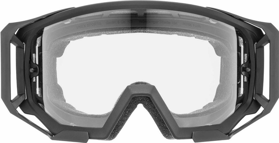 Uvex Athletic MTB Brille black matt clear