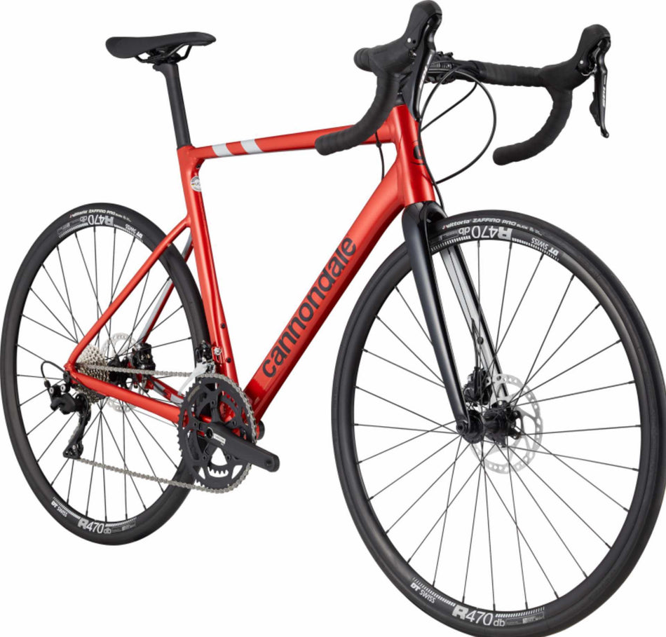 Cannondale CAAD13 Disc 105 Rennrad Diamant 28" candy red