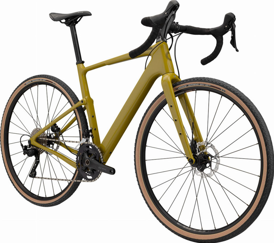 Cannondale Topstone Carbon 4 Gravelbike Diamant 28" olive green