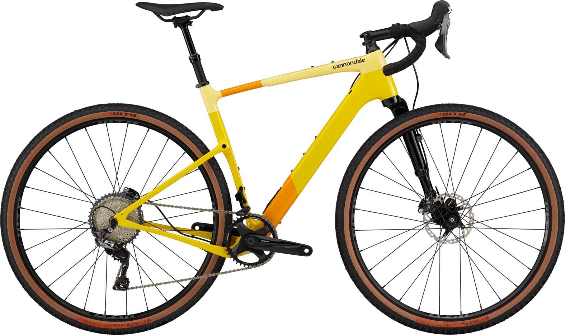 Cannondale Topstone Carbon Lefty 2 Gravelbike Diamant 28" laguna yellow - SM