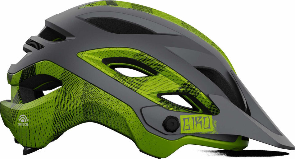 Giro Merit Spherical Mips MTB-Helm matte met black/ano lime