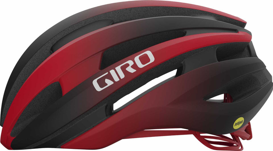Giro Synthe Mips II Rennrad-Helm matte black/bright red