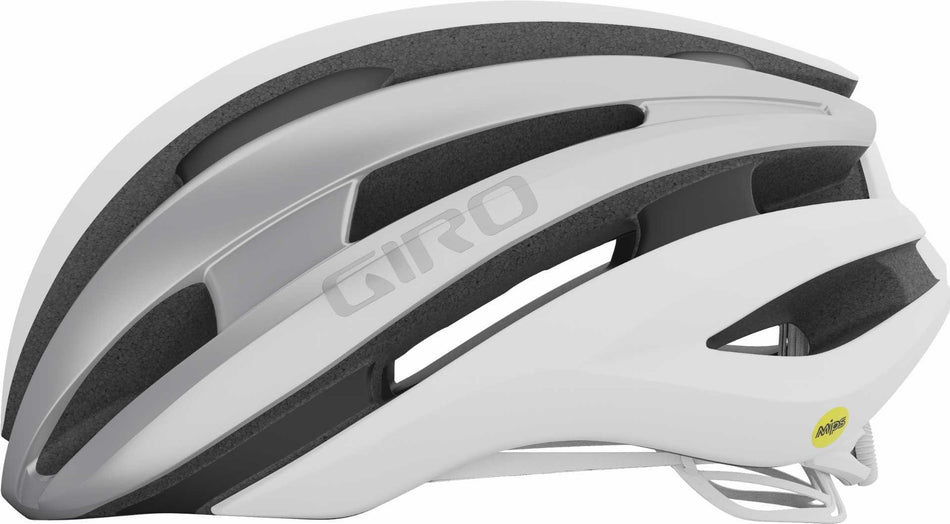 Giro Synthe Mips II Rennrad-Helm matte white/silver
